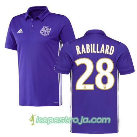 Billiga Fotbollströjor Olympique de Marseille ANTOINE RABILLARD 28 Tredje tröja 2017/18 Kortärmad