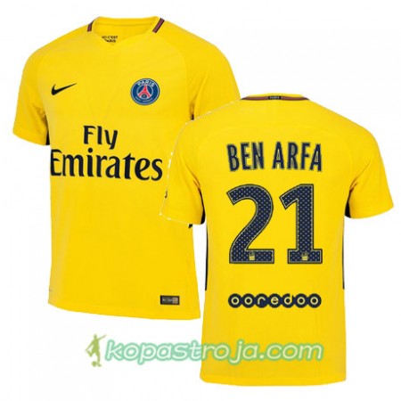 Billiga Fotbollströjor Paris SG HATEM BEN ARFA 21 Borta tröja 2017/18 Kortärmad