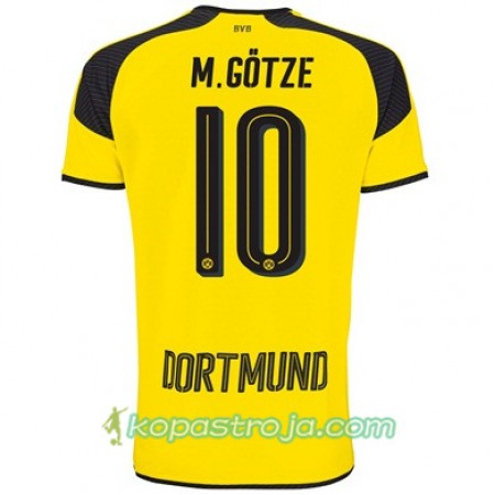 Billiga Fotbollströjor Borussia Dortmund M GOTZE 10 Tredje tröja 2017/18 Kortärmad