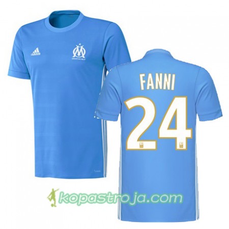 Billiga Fotbollströjor Olympique de Marseille ROD FANNI 24 Borta tröja 2017/18 Kortärmad