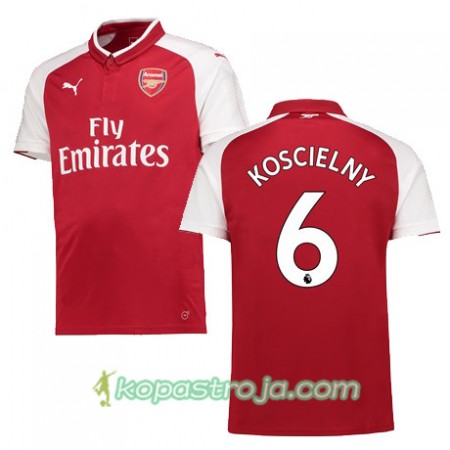 Billiga Fotbollströjor Arsenal KOSCIELNY 6 Hemma tröja 2017/18 Kortärmad