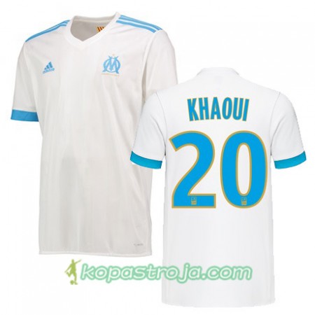Billiga Fotbollströjor Olympique de Marseille SAIF EDDINE KHAOUI 20 Hemma tröja 2017/18 Kortärmad