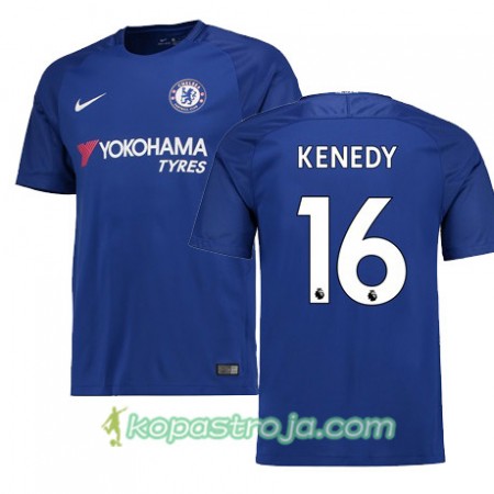 Billiga Fotbollströjor Chelsea KENEDY 16 Hemma tröja 2017/18 Kortärmad