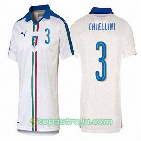 Billiga Fotbollströjor Italien GIORGIO CHIELLINI Borta tröja Euro 2016