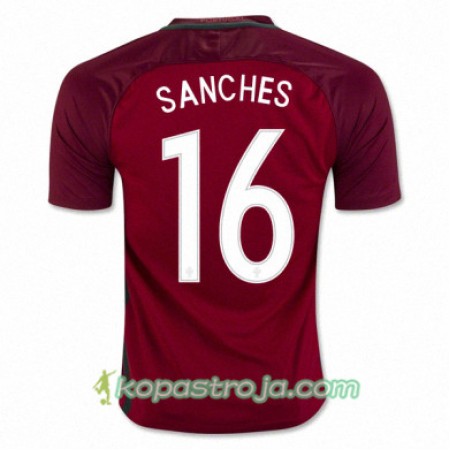 Billiga Fotbollströjor Portugal RENATO SANCHES Hemma tröja Euro 2016