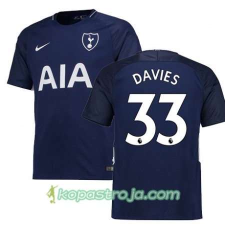 Billiga Fotbollströjor Tottenham Hotspur DAVIES 33 Borta tröja 2017/18 Kortärmad