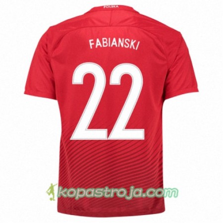 Billiga Fotbollströjor Polen LUKASZ FABIANSKI Borta tröja Euro 2016