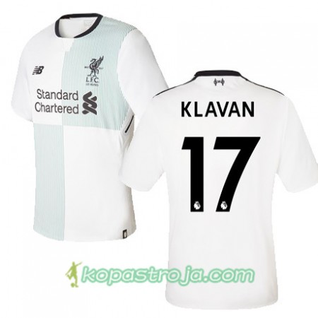 Billiga Fotbollströjor Liverpool KLAVAN 17 Borta tröja 2017/18 Kortärmad