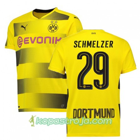 Billiga Fotbollströjor Borussia Dortmund SCHMELZER 29 Hemma tröja 2017/18 Kortärmad