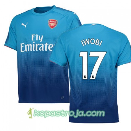 Billiga Fotbollströjor Arsenal IWOBI 17 Borta tröja 2017/18 Kortärmad