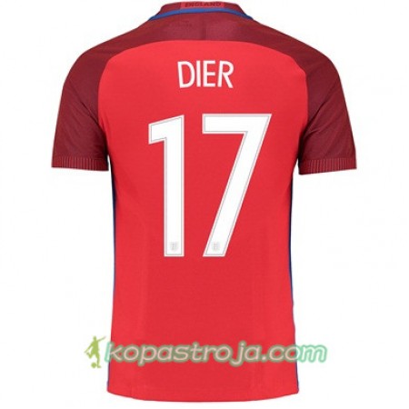 Billiga Fotbollströjor England DIER Borta tröja Euro 2016