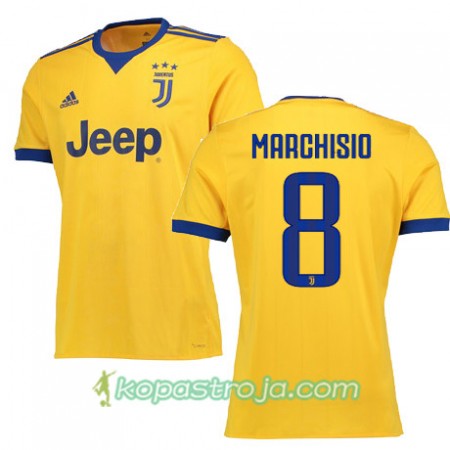 Billiga Fotbollströjor Juventus MARCHISIO 8 Borta tröja 2017/18 Kortärmad