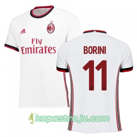 Billiga Fotbollströjor AC Milan BORINI 11 Borta tröja 2017/18 Kortärmad