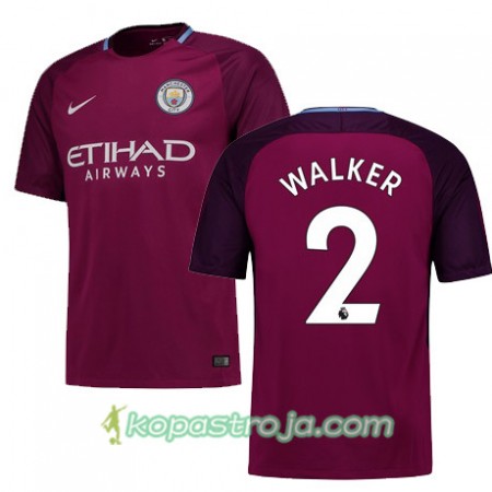 Billiga Fotbollströjor Manchester City KYLE WALKER 2 Borta tröja 2017/18 Kortärmad