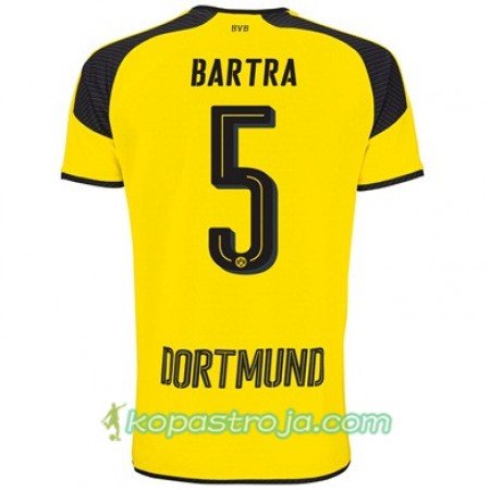 Billiga Fotbollströjor Borussia Dortmund BARTRA 5 Tredje tröja 2017/18 Kortärmad