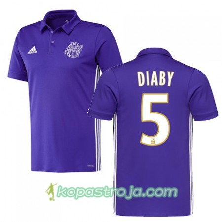 Billiga Fotbollströjor Olympique de Marseille ABOU DIABY 5 Tredje tröja 2017/18 Kortärmad