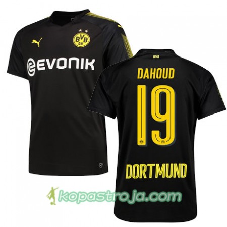 Billiga Fotbollströjor Borussia Dortmund DAHOUD 19 Borta tröja 2017/18 Kortärmad