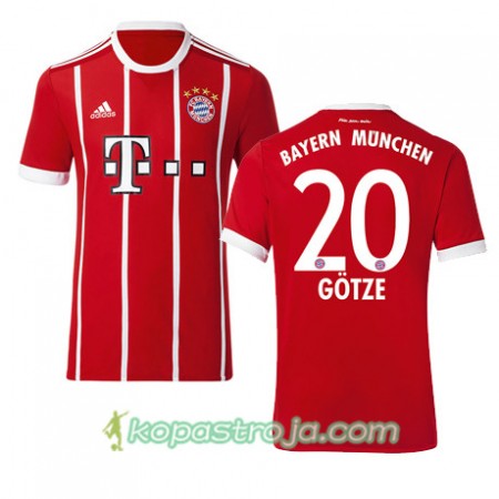 Billiga Fotbollströjor FC Bayern München FELIX GOTZE 20 Hemma tröja 2017/18 Kortärmad