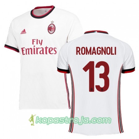 Billiga Fotbollströjor AC Milan AS RomaGNOLI 13 Borta tröja 2017/18 Kortärmad