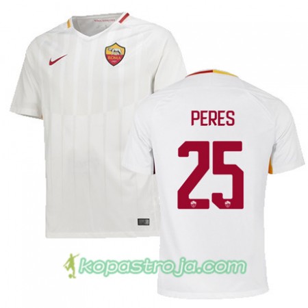 Billiga Fotbollströjor AS Roma PERES 25 Borta tröja 2017/18 Kortärmad