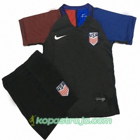 Billiga Fotbollströjor USA Barn Borta tröja 2016/17 Kortärmad