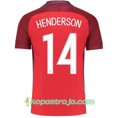 Billiga Fotbollströjor England HENDERSON Borta tröja Euro 2016