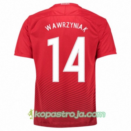 Billiga Fotbollströjor Polen JAKUB WAWRZYNIAK Borta tröja Euro 2016