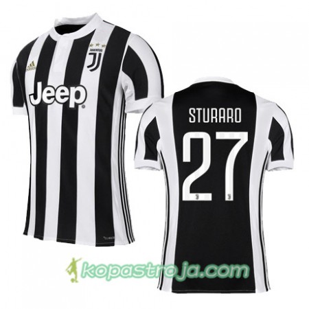 Billiga Fotbollströjor Juventus STURARO 27 Hemma tröja 2017/18 Kortärmad