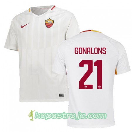 Billiga Fotbollströjor AS Roma GONALONS 21 Borta tröja 2017/18 Kortärmad