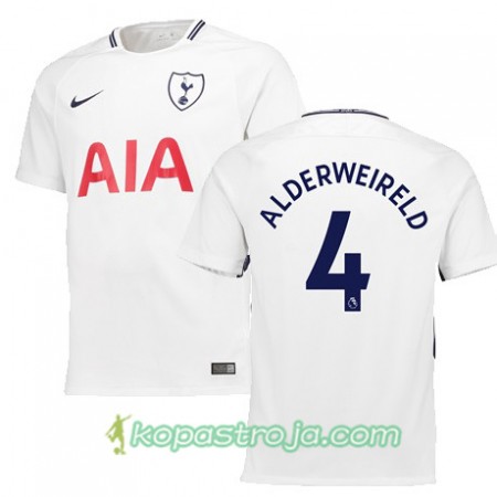Billiga Fotbollströjor Tottenham Hotspur ALDERWEIRELD 4 Hemma tröja 2017/18 Kortärmad