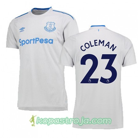 Billiga Fotbollströjor Everton COLEMAN Borta tröja 2017/18 Kortärmad