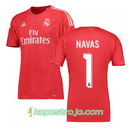 Billiga Fotbollströjor Real Madrid NAVAS 1 Borta tröja 2017/18 Kortärmad