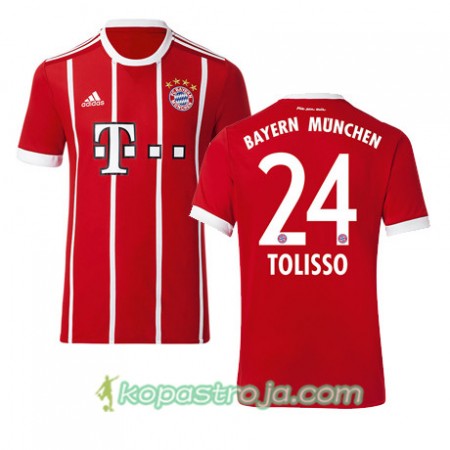 Billiga Fotbollströjor FC Bayern München TOLISSO 24 Hemma tröja 2017/18 Kortärmad