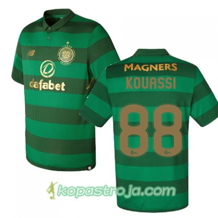 Billiga Fotbollströjor Celtic FC Eboue Kouassi Borta tröja 2017/18 Kortärmad
