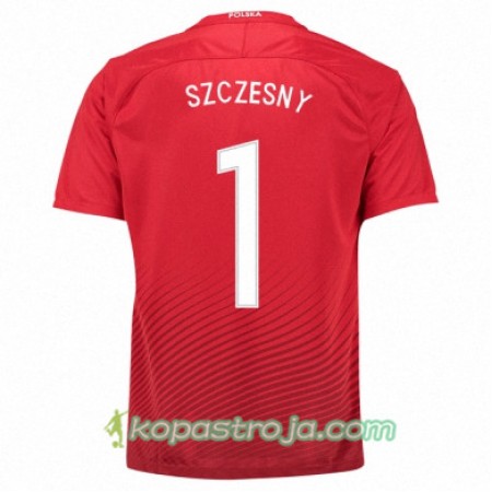 Billiga Fotbollströjor Polen WOJCIECH SZCZESNY Borta tröja Euro 2016
