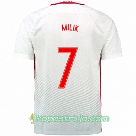 Billiga Fotbollströjor Polen ARKADIUSZ MILIK Hemma tröja Euro 2016