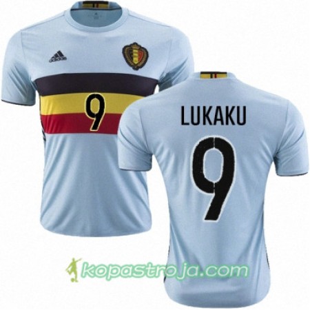 Billiga Fotbollströjor Belgien ROMELU LUKAKU Borta tröja Euro 2016