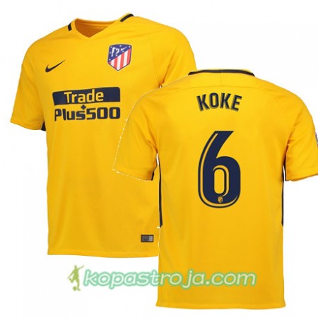 Billiga Fotbollströjor Atlético Madrid KOKE 6 Borta tröja 2017/18 Kortärmad