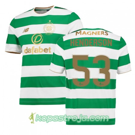 Billiga Fotbollströjor Celtic FC LIAM HENDERSON Hemma tröja 2017/18 Kortärmad