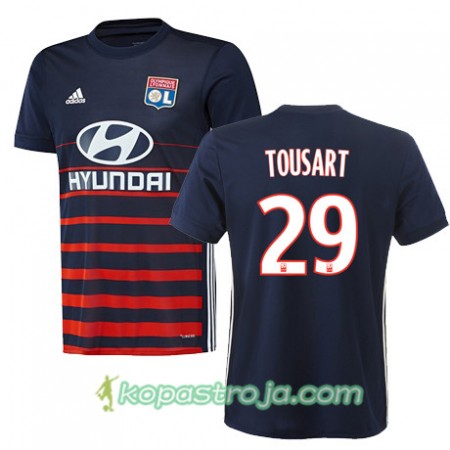 Billiga Fotbollströjor Olympique Lyonnais LUCAS TOUSART 29 Borta tröja 2017/18 Kortärmad