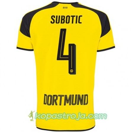 Billiga Fotbollströjor Borussia Dortmund SUBOTIC 4 Tredje tröja 2017/18 Kortärmad