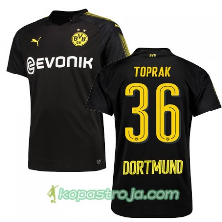 Billiga Fotbollströjor Borussia Dortmund TOPRAK 36 Borta tröja 2017/18 Kortärmad