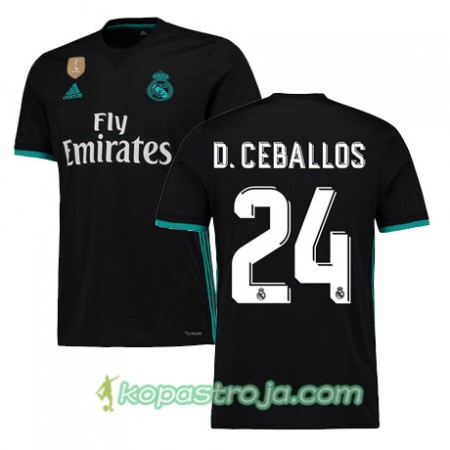 Billiga Fotbollströjor Real Madrid DANI CEBALLOS 24 Borta tröja 2017/18 Kortärmad