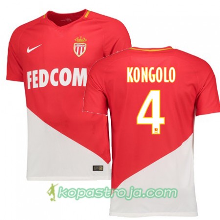 Billiga Fotbollströjor AS Monaco KONGOLO 4 Hemma tröja 2017/18 Kortärmad