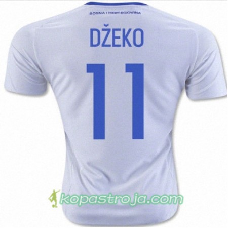 Billiga Fotbollströjor Bosnien och Hercegovina DZEKO Borta tröja 2016/17 Kortärmad