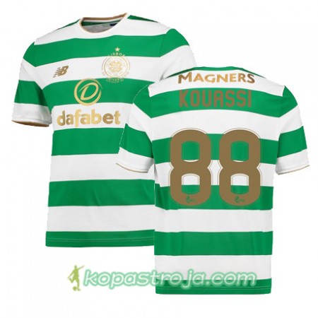 Billiga Fotbollströjor Celtic FC Eboue Kouassi Hemma tröja 2017/18 Kortärmad