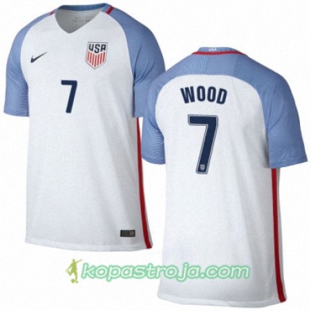 Billiga Fotbollströjor USA BOBBY WOOD Hemma tröja 2016/17 Kortärmad