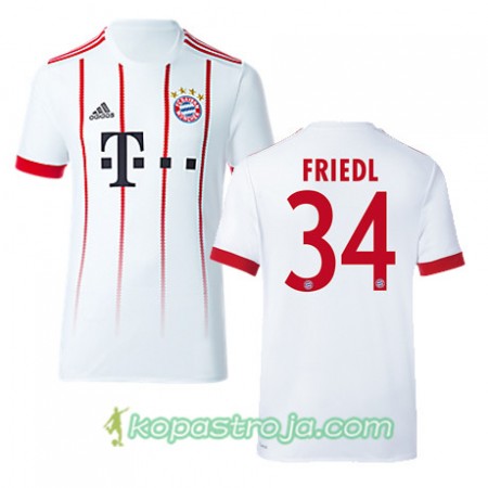 Billiga Fotbollströjor FC Bayern München FRIEDL 34 Tredje tröja 2017/18 Kortärmad