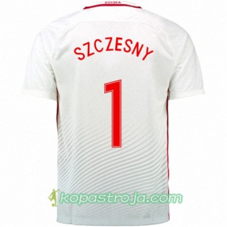 Billiga Fotbollströjor Polen WOJCIECH SZCZESNY Hemma tröja Euro 2016