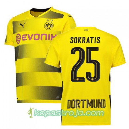 Billiga Fotbollströjor Borussia Dortmund SOKRATIS 25 Hemma tröja 2017/18 Kortärmad